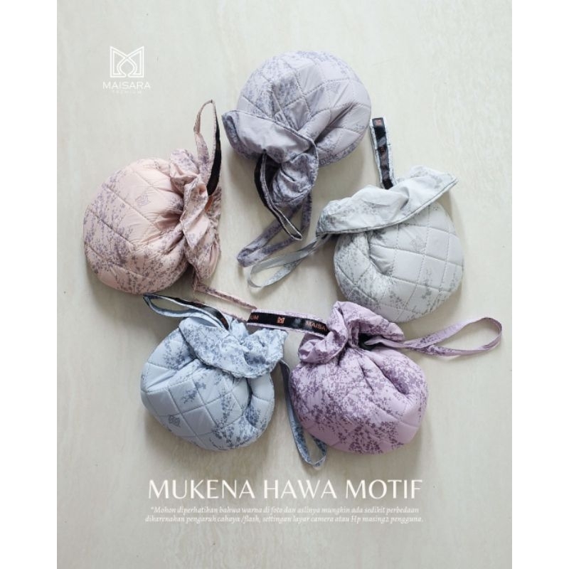 Mukena Hawa motif Maisara Premium