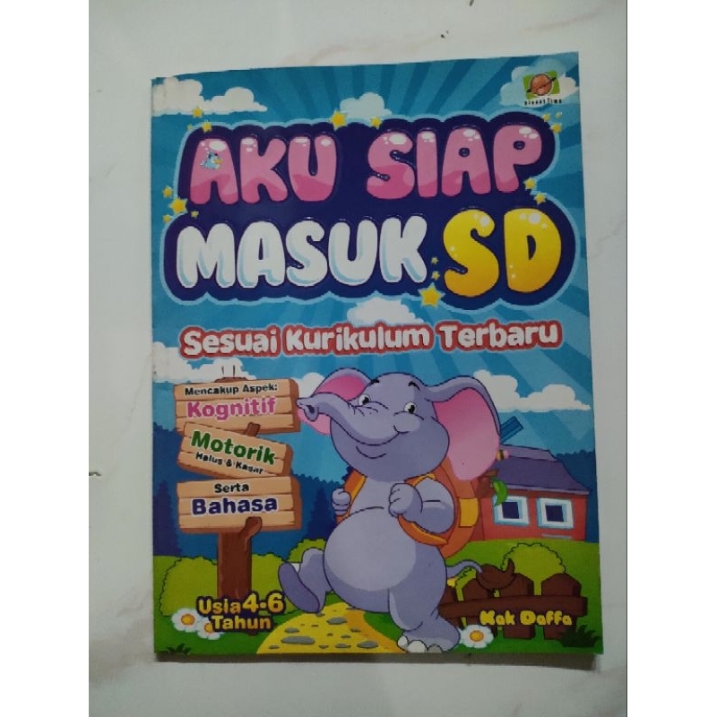 Aku Siap Masuk SD untuk usia 4-6 tahun . vrd1