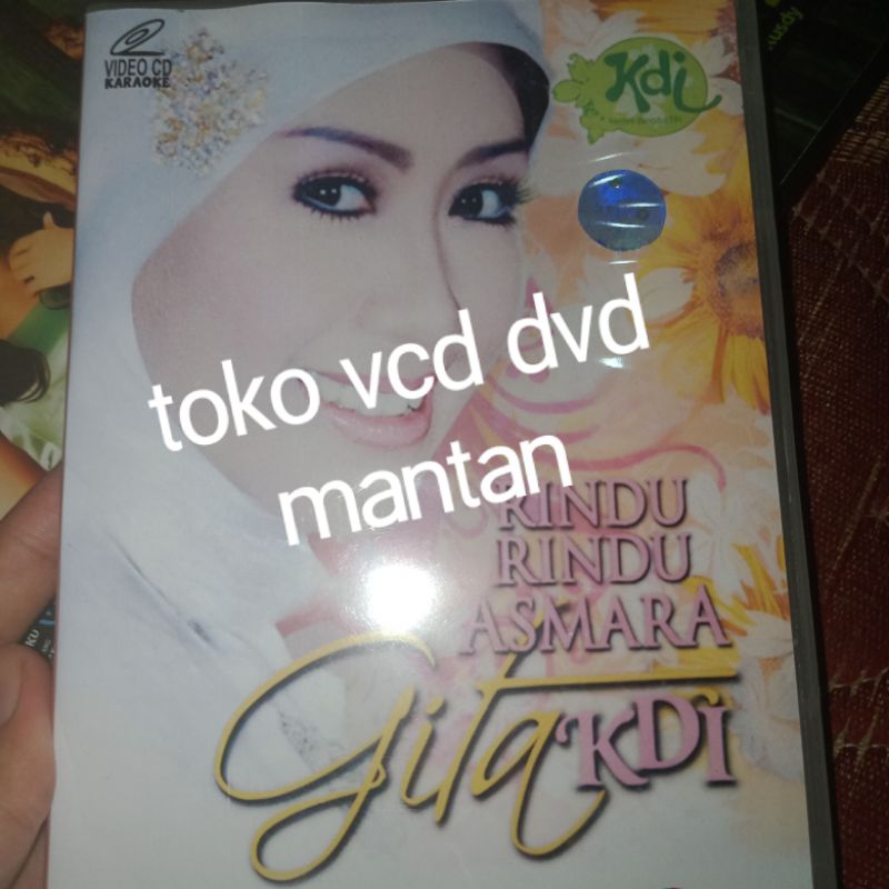 VCD Gita KDI - Rindu rindu asmara (open segel)