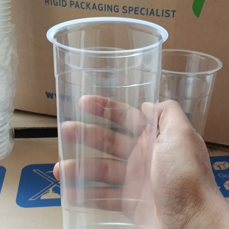 Gelas Polos 22 Oz Starindo Tebal 9,5 gram Diameter 9,5 cm
