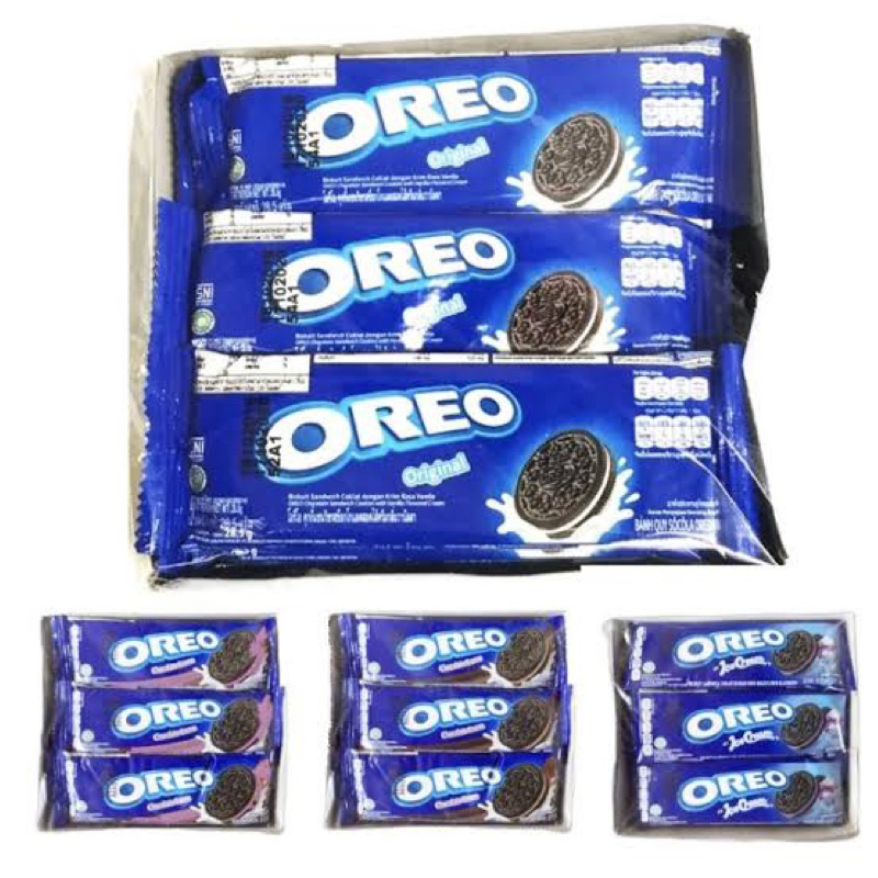 

Oreo Cream isi 12pcs - biskuit oreo snack murah snack ulang tahun