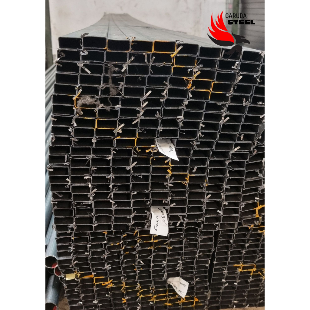 Besi Hollow Hitam 20X40 30x30 40x40 40x60 50x50