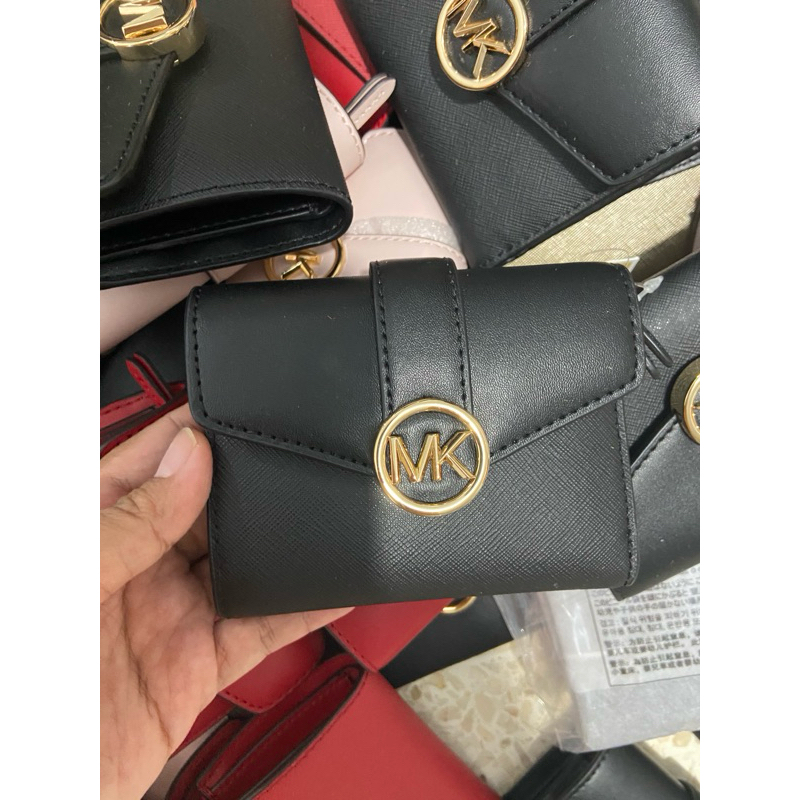MK carmen wallet black