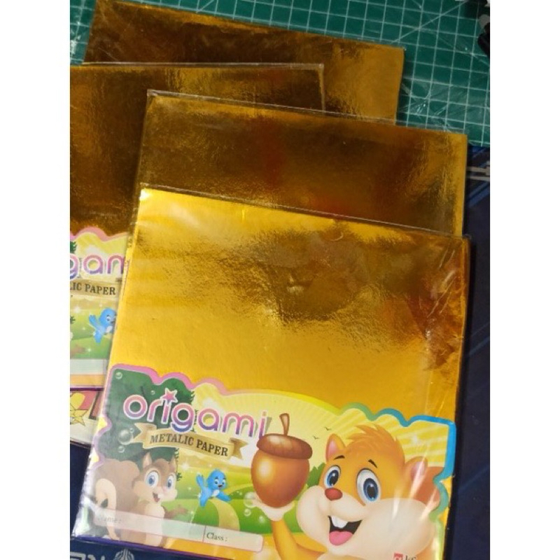 

KERTAS ORIGAMI WARNA KILAT 12x12 14x14 16x16 20lbr/KERTAS ORIGAMI KILAT METALIK