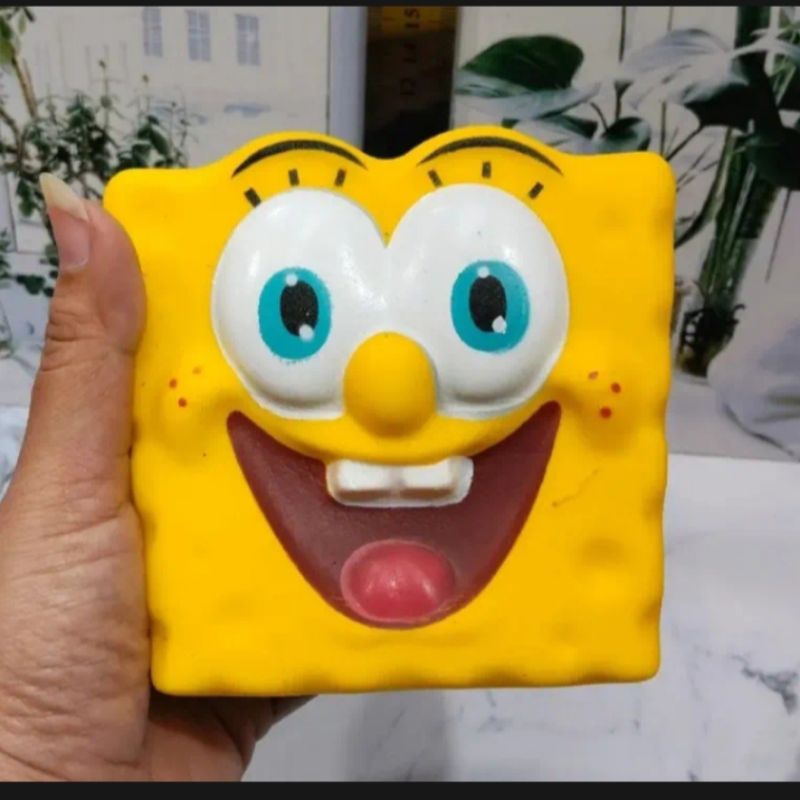 Mainan Squishy viral spongebob cute