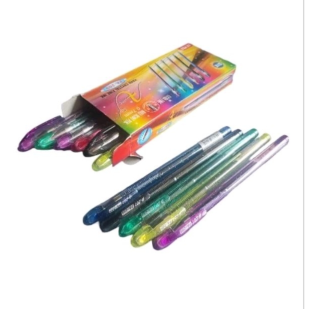 

Pulpen/bulpen/ballpoint/pena Gel Ink 0.5 ALOT-PA209, isi 12pcs/1 lusin