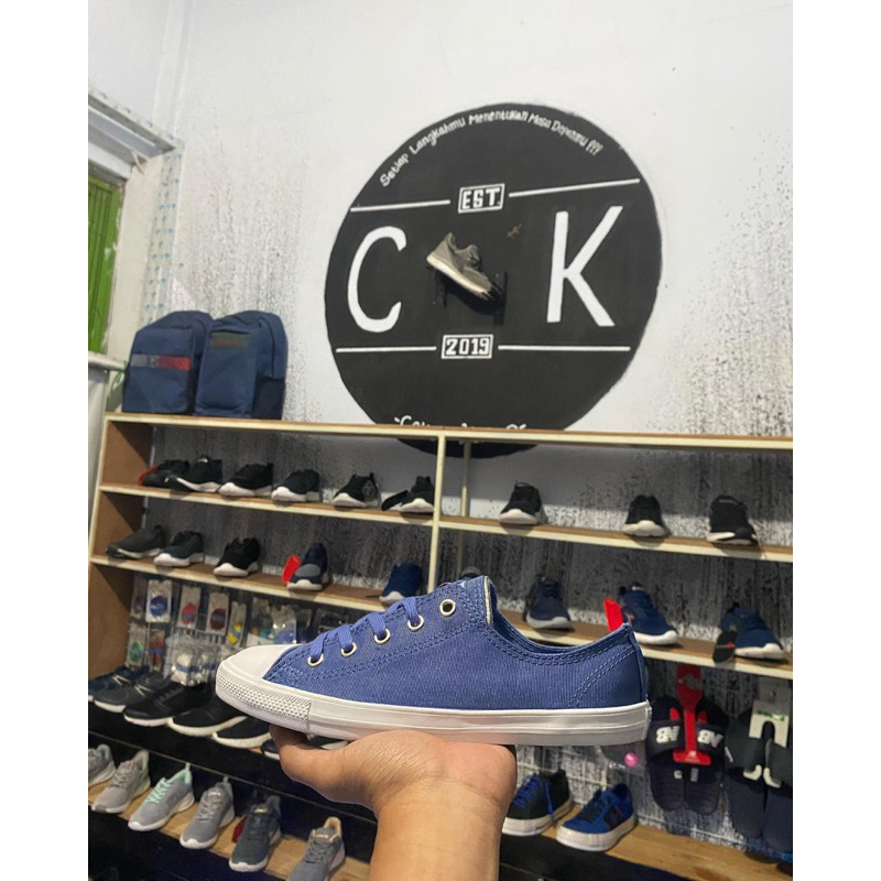 Converse CTAS DAINTY OX WasthedIndigo/ IndigoFog