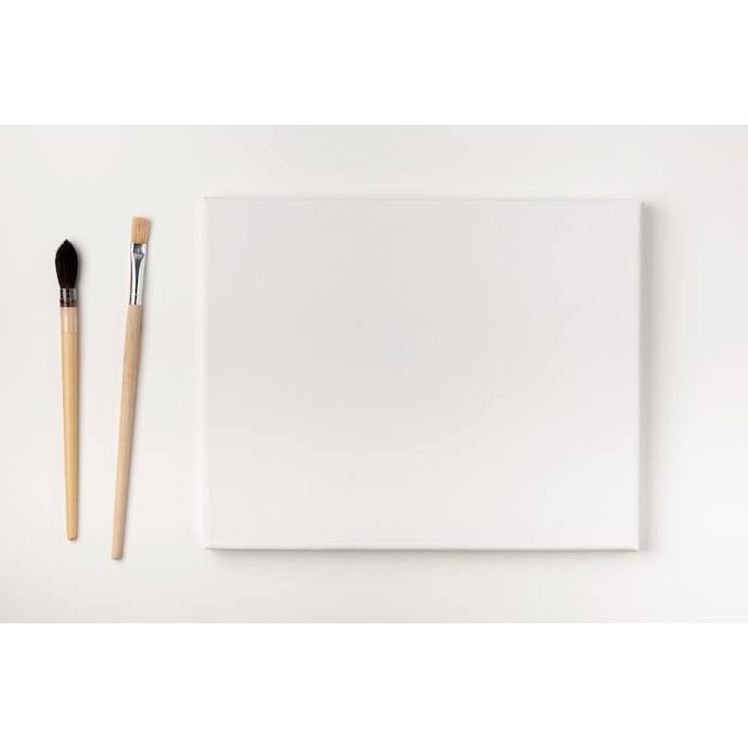 

kanvas lukis polos murah 30 x 40 cm - Canvas Melukis Putih