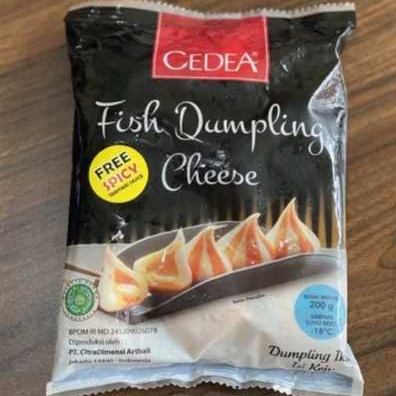 

Fish Dumpling Chesee Cedea (Olahan ikan & Keju) 200gr