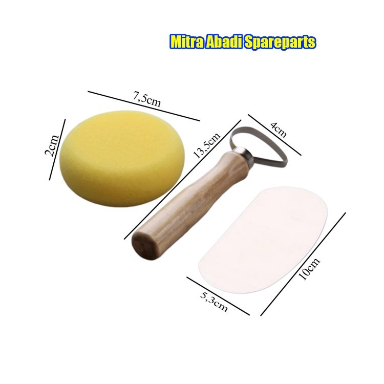 

Alat Ukir pahat Tembikar / Pottery Tool kit ( 1 SET ISI 8 PCS )