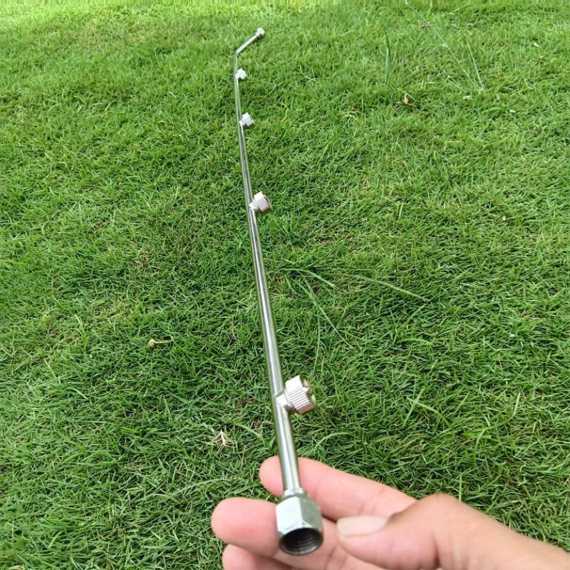 Stik hama 5 mata sprayer mesin elektrik stainless