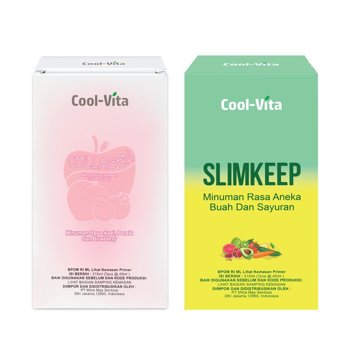 Coolvita Slimkeep Detox Dan Collagen Sachet