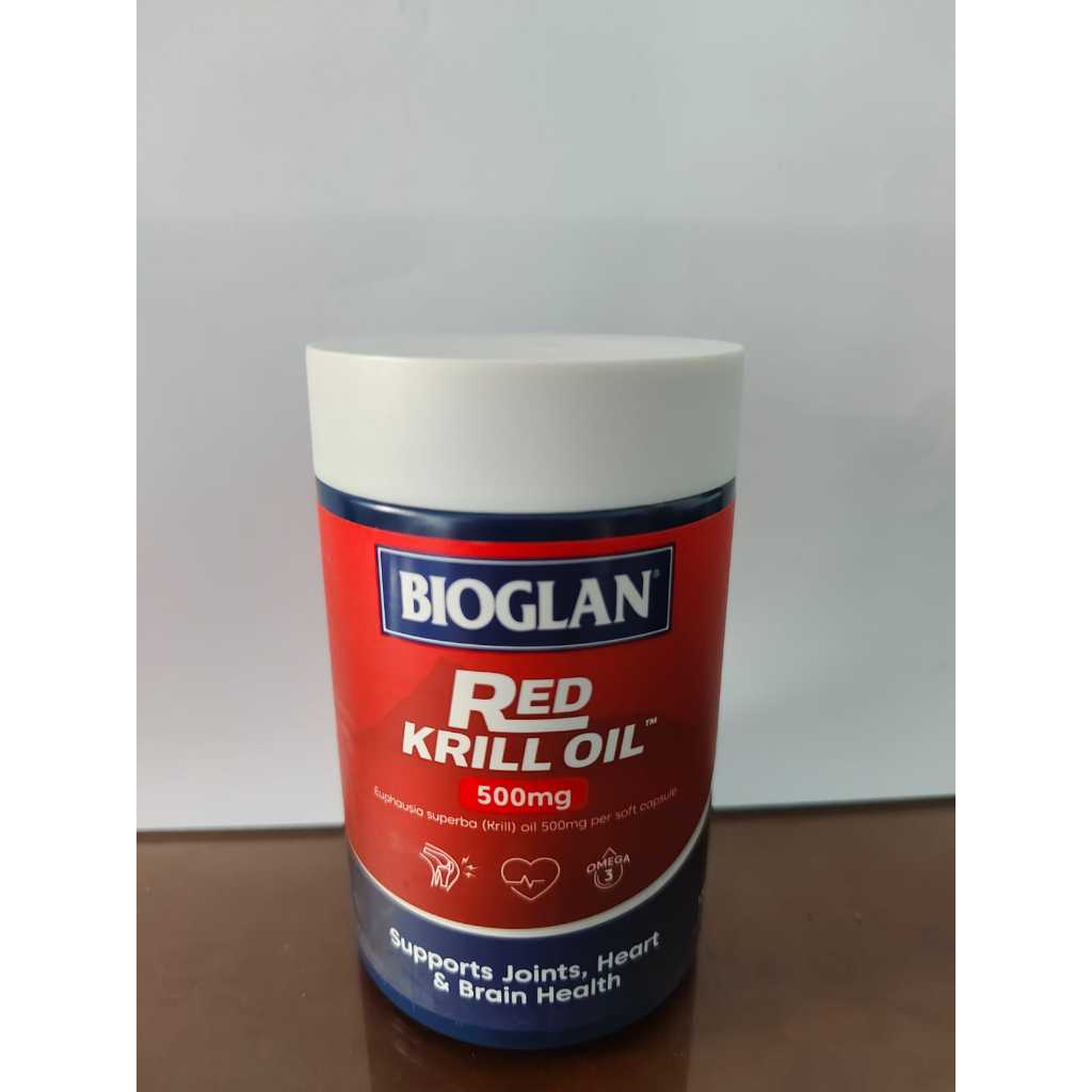 Bioglan Red Krill Oil 500mg 120 capsules