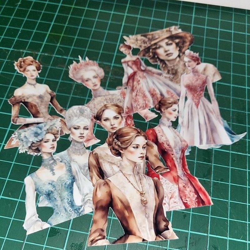 

11 pcs sticker the lady vol 1