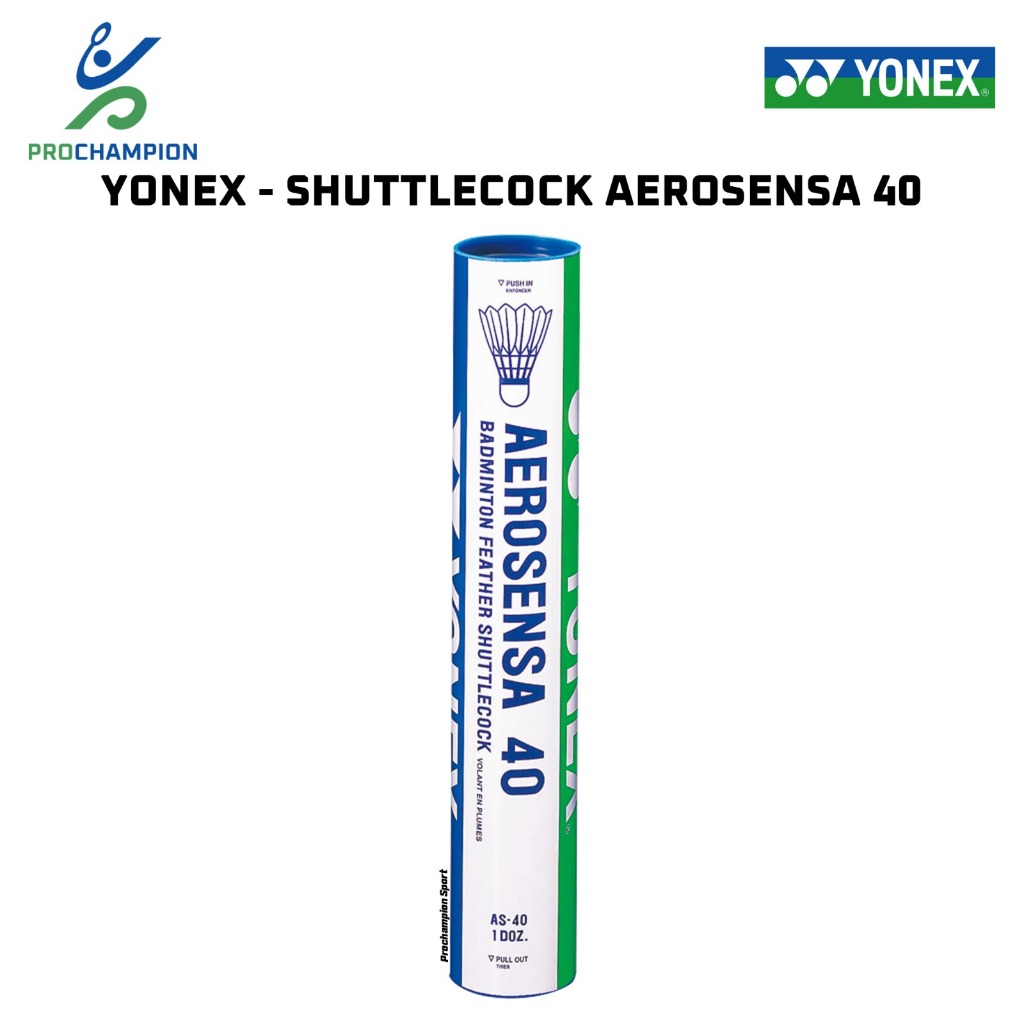 YONEX Aerosensa 40 / AS 40 / Aerosensa 40 Shuttlecock Kok Cock Badminton Original