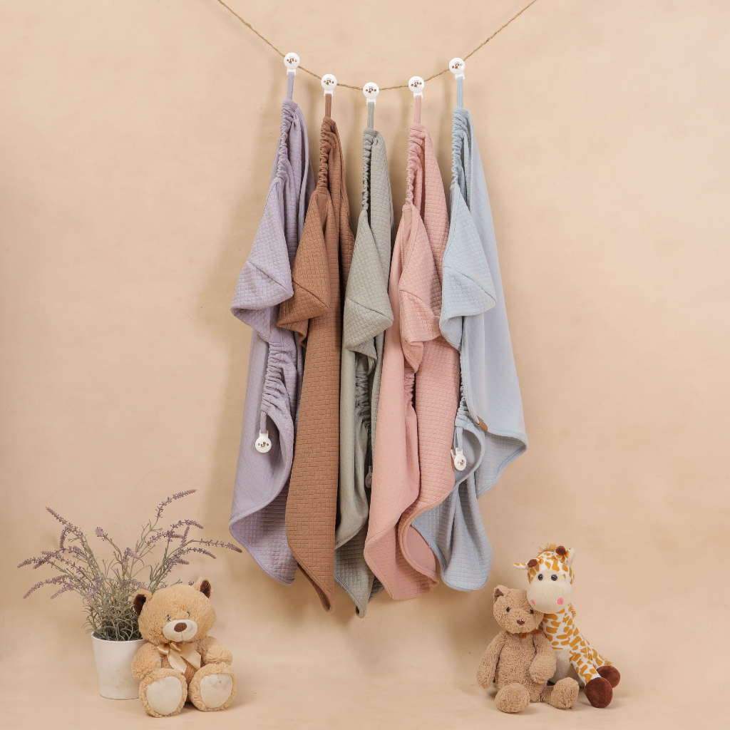 Giggles - On The Go Mere et Moi ( multifungsi Blanket, Hoodie Blanket dan Stroller Cover)