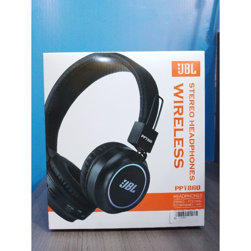 HEADPHONE BLUETOOTH JBL PPT-860 + LED