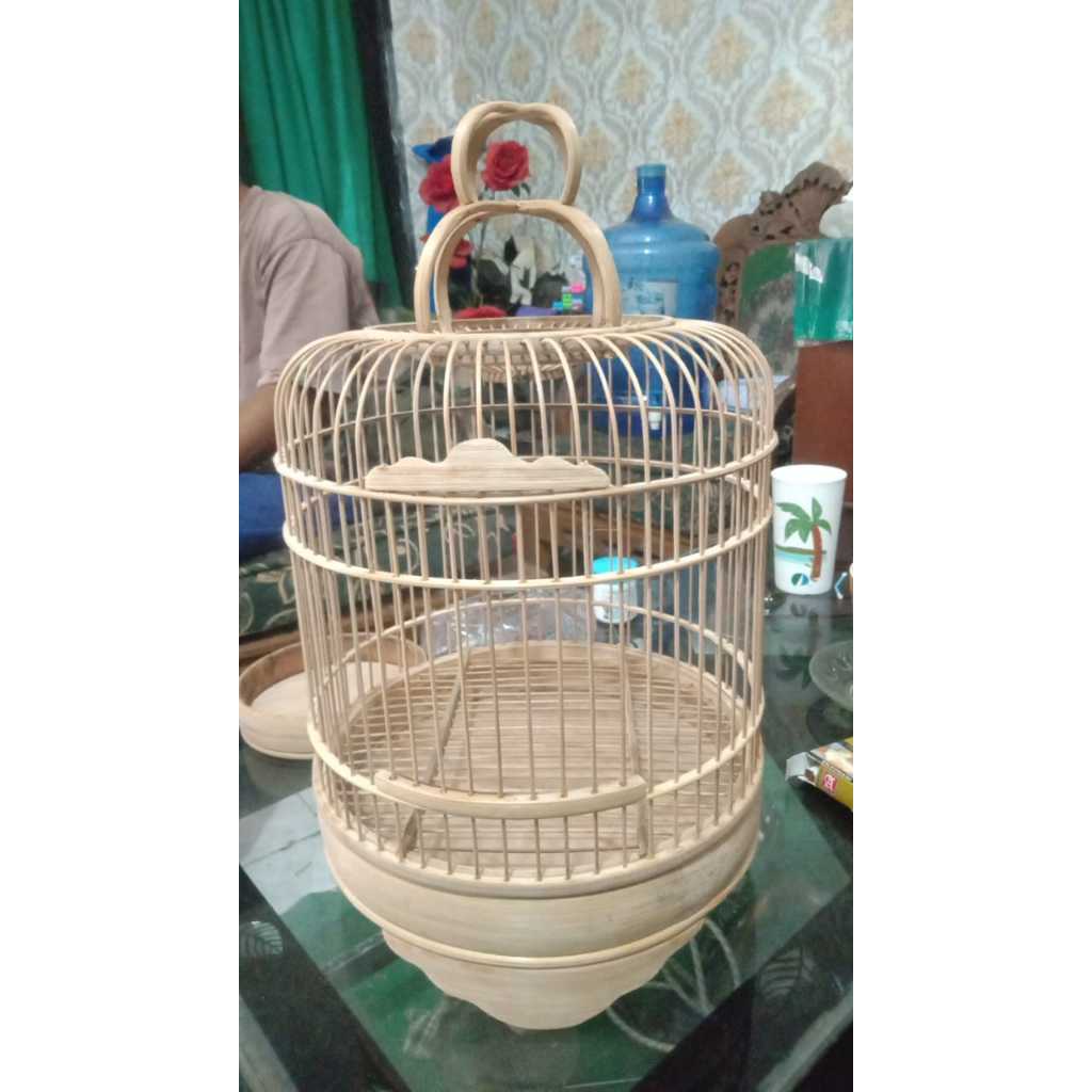 Sangkar Cungkok Bambu D22