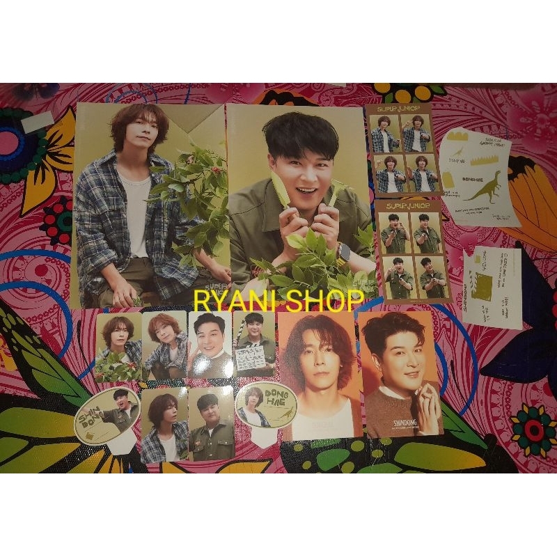READY SHARING SG24 SEASON GREETINGS 2024 SUPER JUNIOR SJ DONGHAE SHINDONG SIWON HEECHUL YESUNG SET B