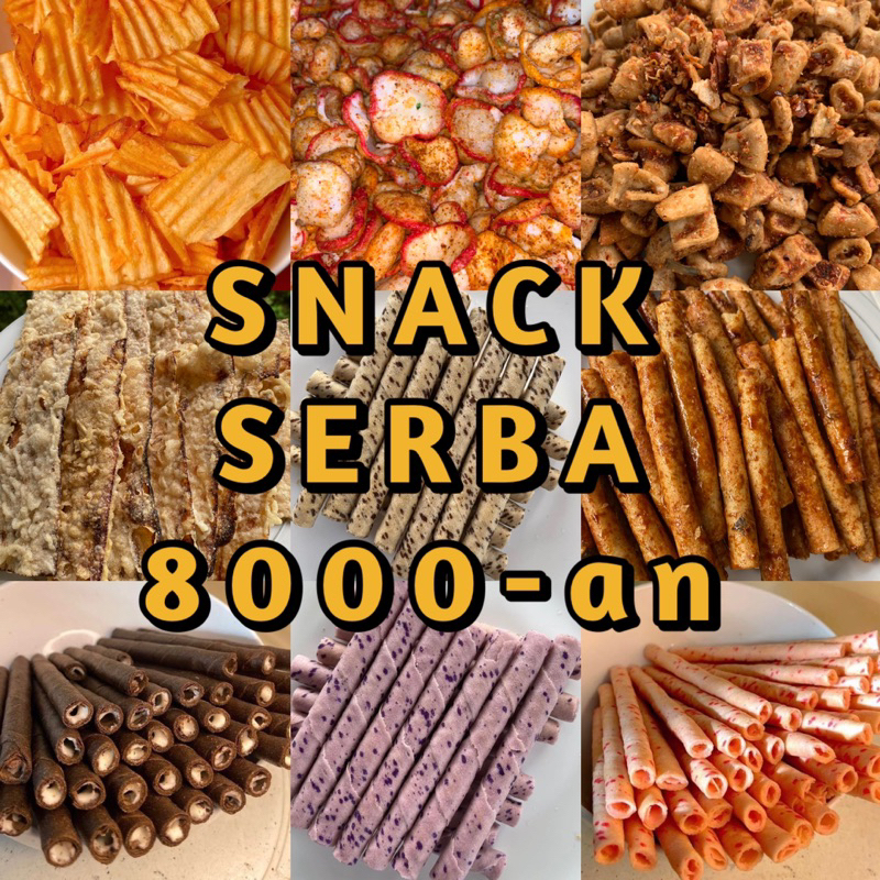 

SNACK SERBA 8000-an / SNACK SERBA 8rb / CEMILAN MURAH SNACK MURAH 100gr