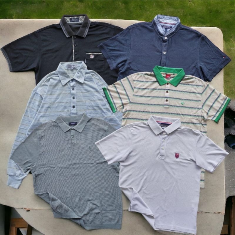 [VOL. 20] POLO SHIRT / KAOS POLO / KAOS KERAH / KAOS KERJA / KAOS JERSEY SECOND PRELOVED THRIFT THRI