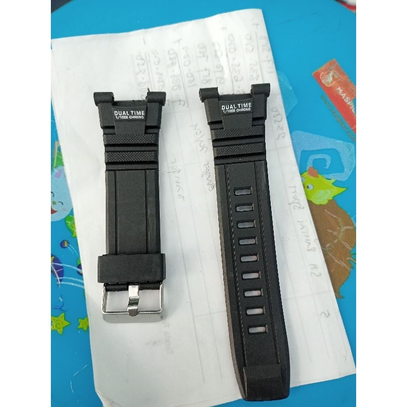 Strap tali jam Tajima 5092 Tajima 5183 rubber strap original
