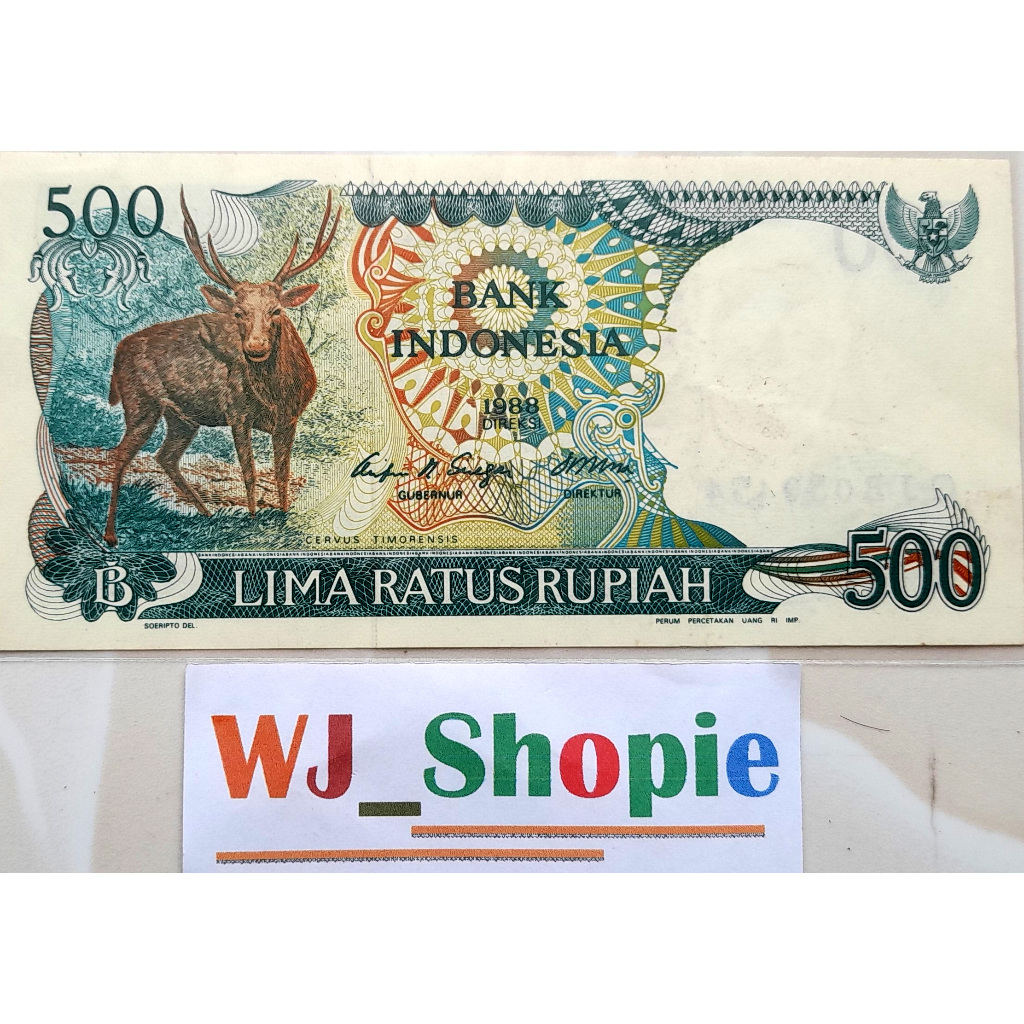 Uang Kuno 500 rupiah 1988