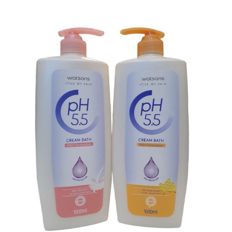 Watsons pH 5.5 Shower Cream 1L