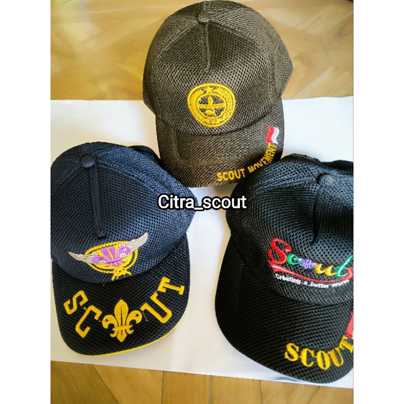 Topi Jaring Pramuka Tebal