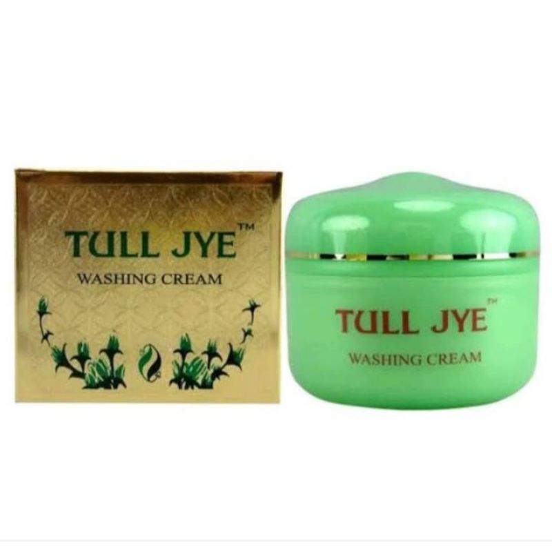 Tull Jye Washing Cream 2 Hijau/ Sabun Muka Tull jye 100g