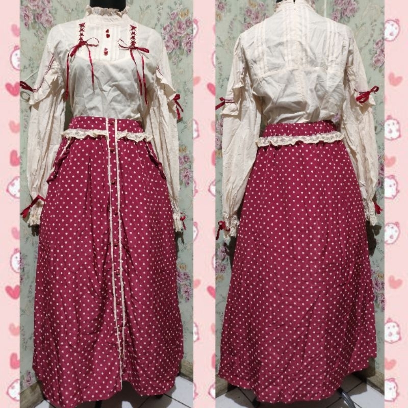 Set pretty shirt+Axes Femme skirt
