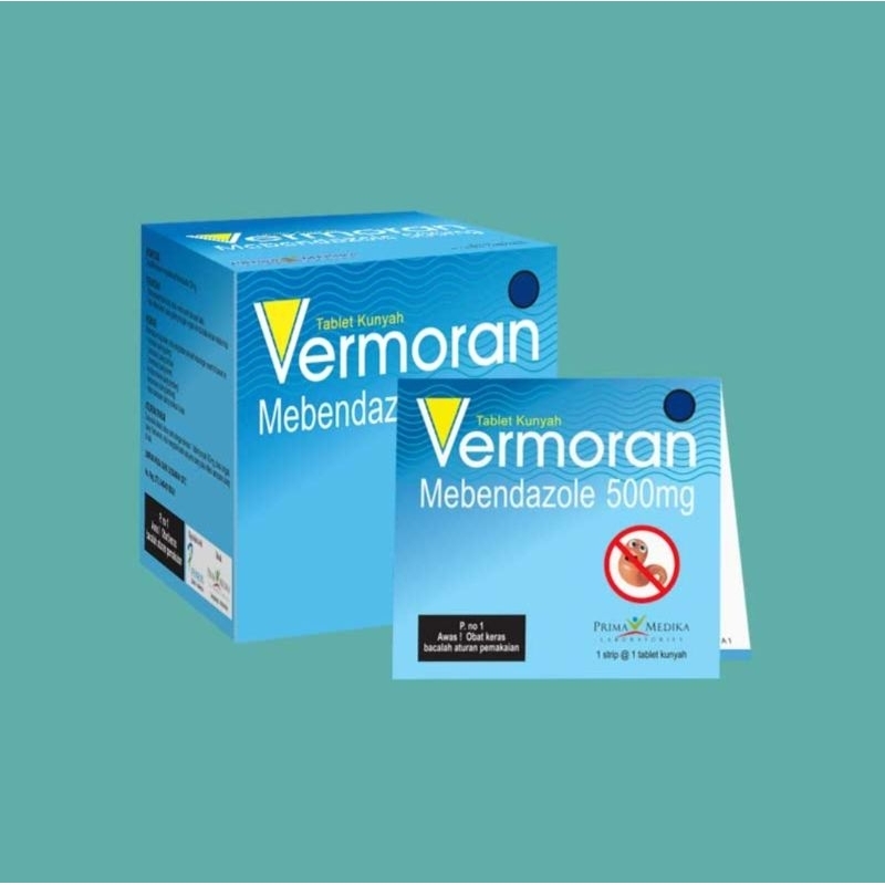 Vermoran Mebendazol 500mg