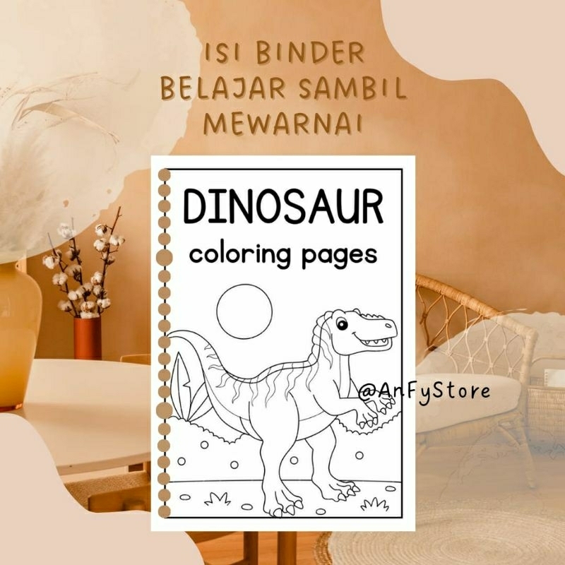 

10 PCS ISI BINDER LOOSE LEAF MEWARNAI (UKURAN A5)