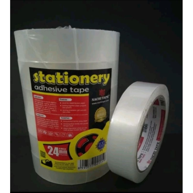 

Isolasi Nachi Stationery 1inch / 24mm x 72 yard