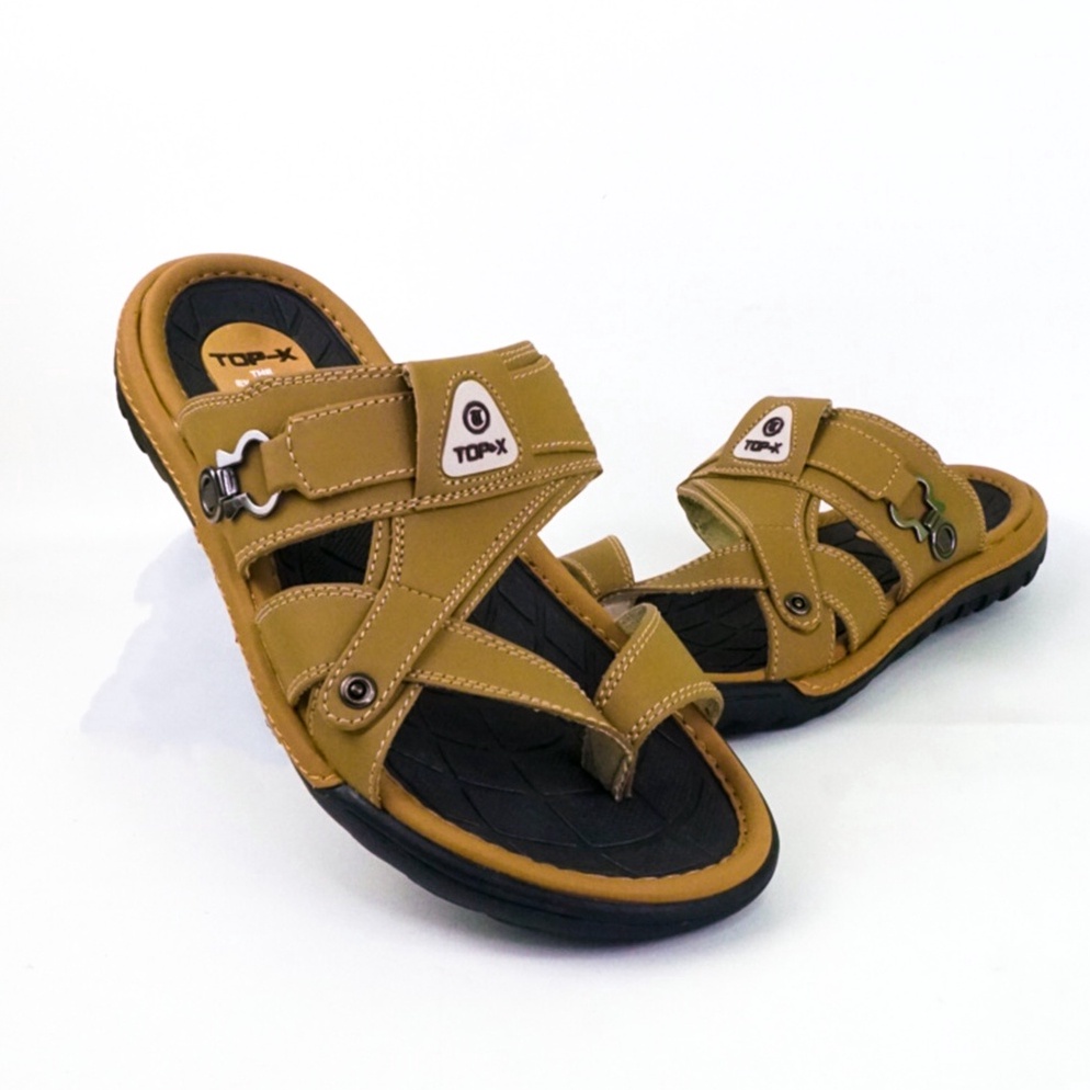 XPRESS Sandal Pria Jepit Casual Big Size Jumbo 44 45 Sendal Cowok Modern Kekinian