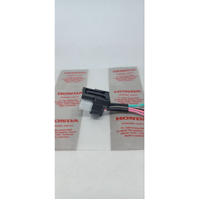 SOKET LAMPU DEPAN BEAT DELUXE LED GENIO LED