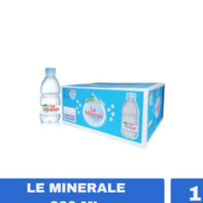 

XG34448 LE MINERALE AIR MINERALE MINI 33 ML ISI 24 BOTOL PER DUS
