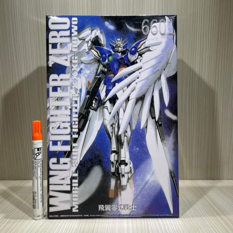 mainan mokit wing fighter zero mobile suit fighter xxxg-oowo1/144 scale model fighter