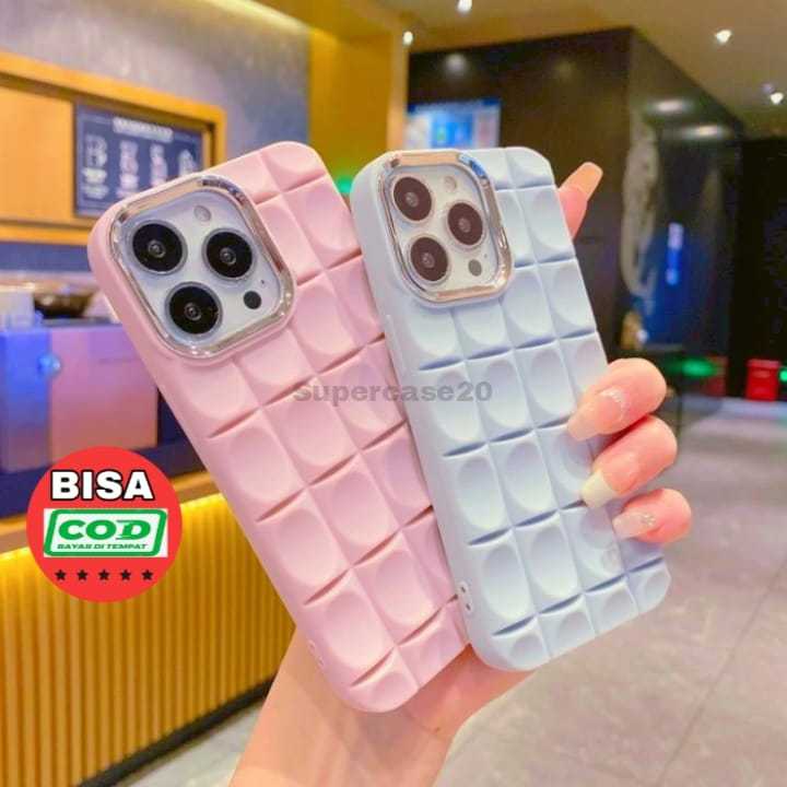 Casing Hp Realme C51 NFC / C53 NFC 2023 Softcase Chocolato Lucu Gemoy