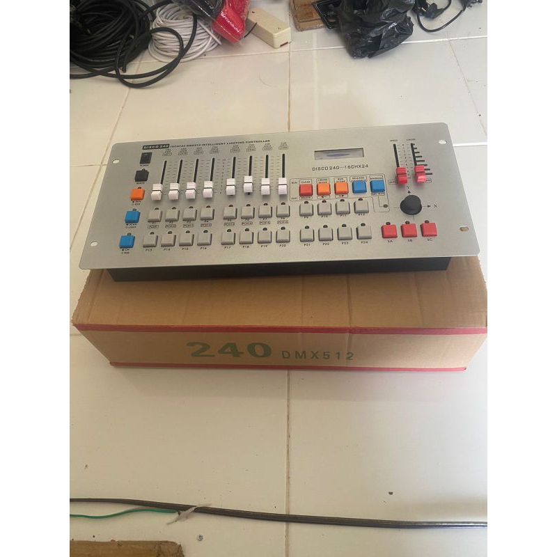 Stage Light Mixer DMX 512 / Disco 240 DMX240 Controller Lampu Panggung