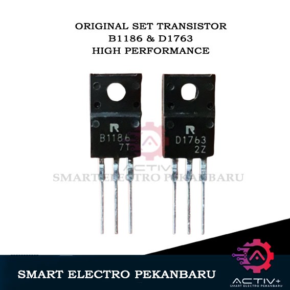 ORIGINAL SET TRANSISTOR B1186 D1763 TO-220 NEW ROHM SEMICONDUCTOR TR 2SB1186 2SD1763 B1186 D1763 B11