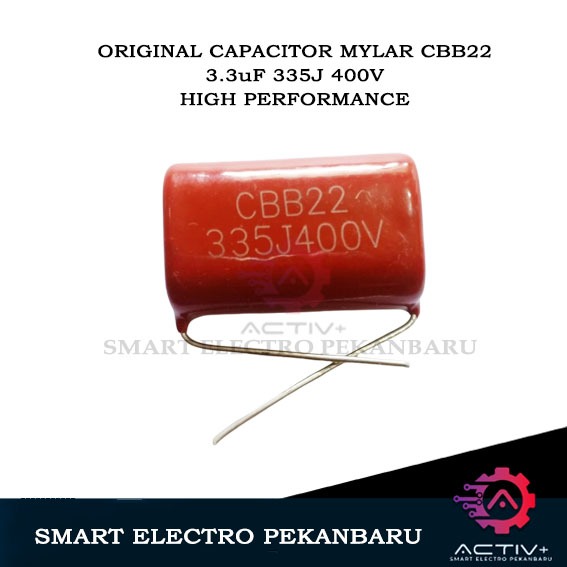 ORIGINAL KAPASITOR 335J 400V Capasitor 335 400V Cbb22 3.3Uf 3.3 UF 335 400 V Kapasitor MILAR MYLAR C
