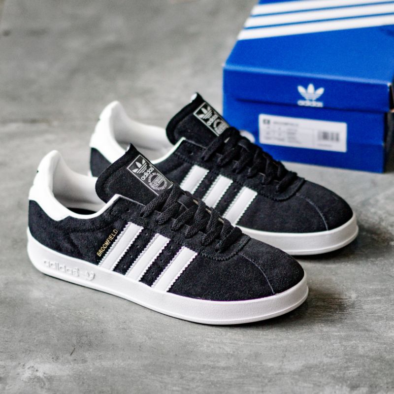 Sepatu Sneakers Adidas Broomfield Black White (BNIB)