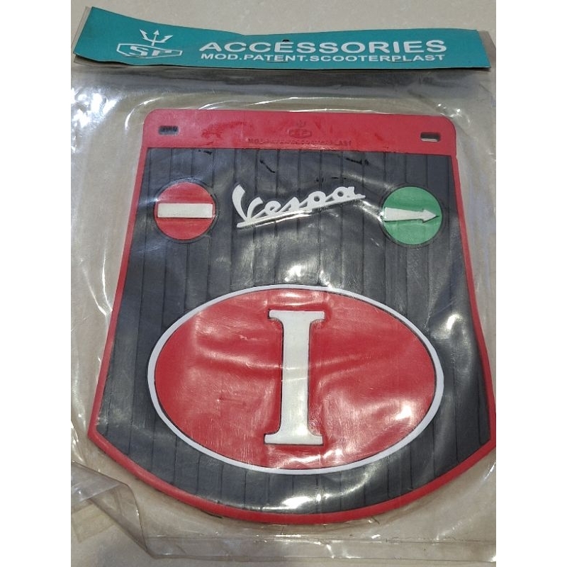 Kepet Mudflap Logo Vespa Super Sprint Vbb Pts 8