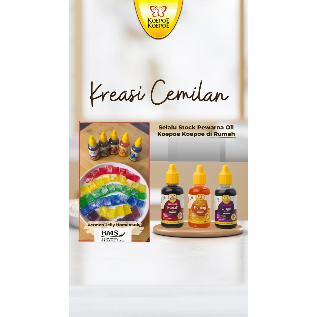 

KOEPOE KOEPOE PEWARNA ALL VARIANS | 30 ML | LUSIN