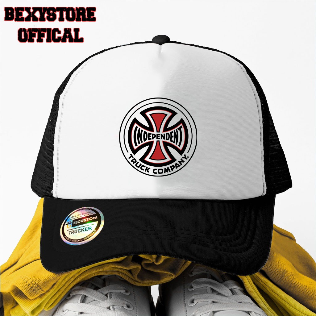 Topi Independent Trucker / Topi Band / Topi Baseball / Trucker Hat / Topi Jaring Distro / Topi Premi