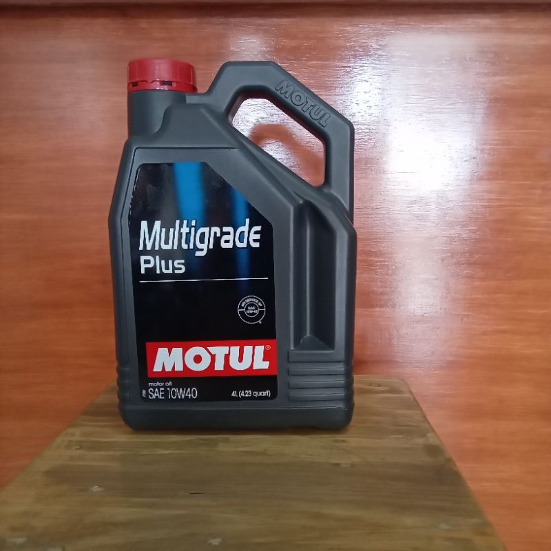 Oli Motul Multigrade Plus sae 10W40 size 4liter