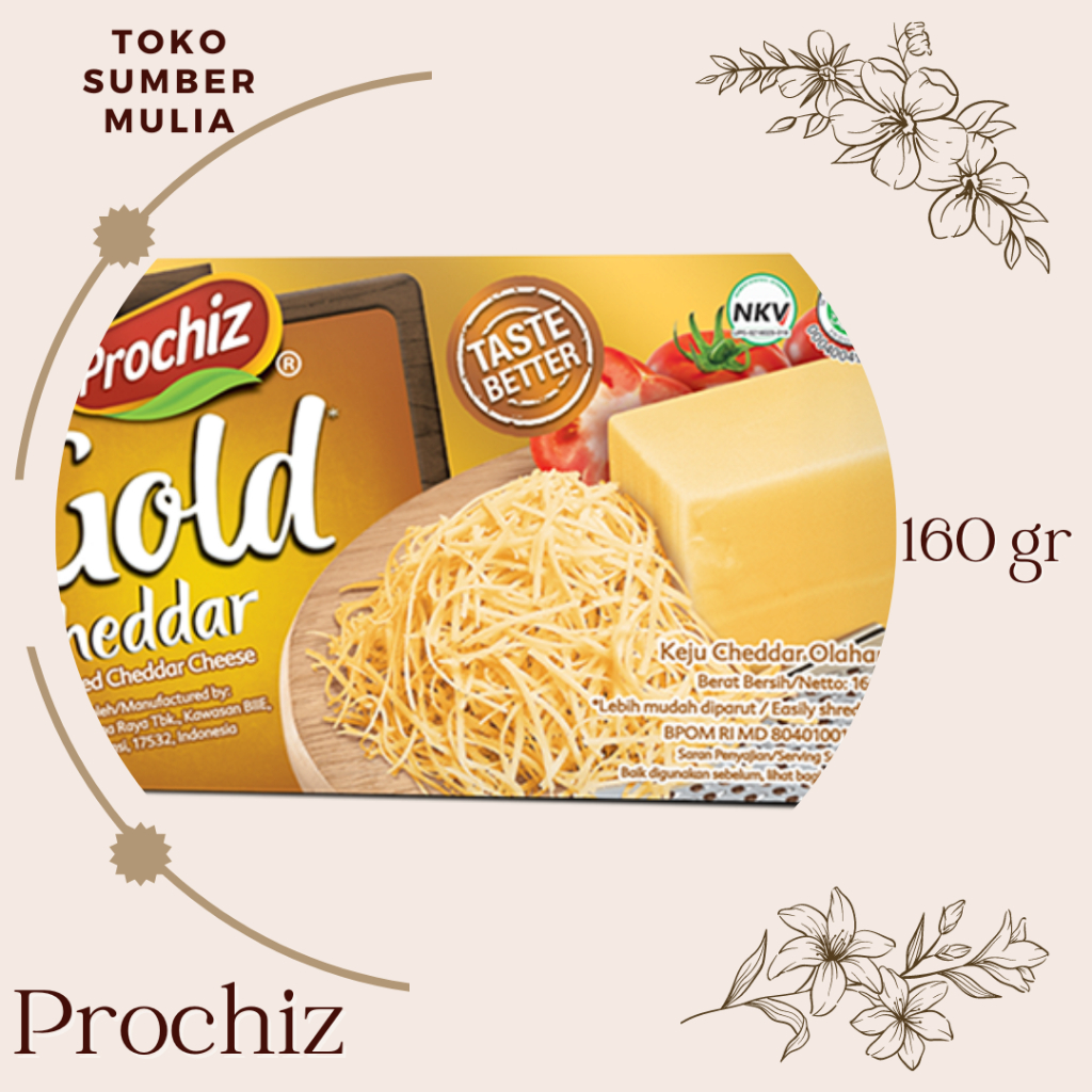 

Prochiz Gold Cheddar Keju Olahan