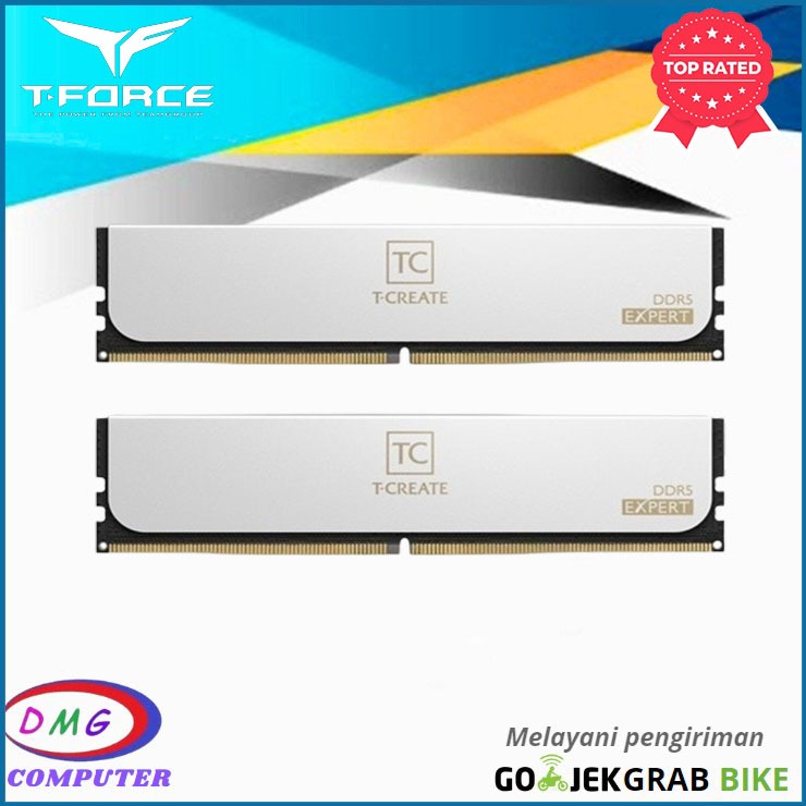 Team T-Create Expert White DDR5 PC51200 32GB (2x16GB) / RAM DDR5 32GB