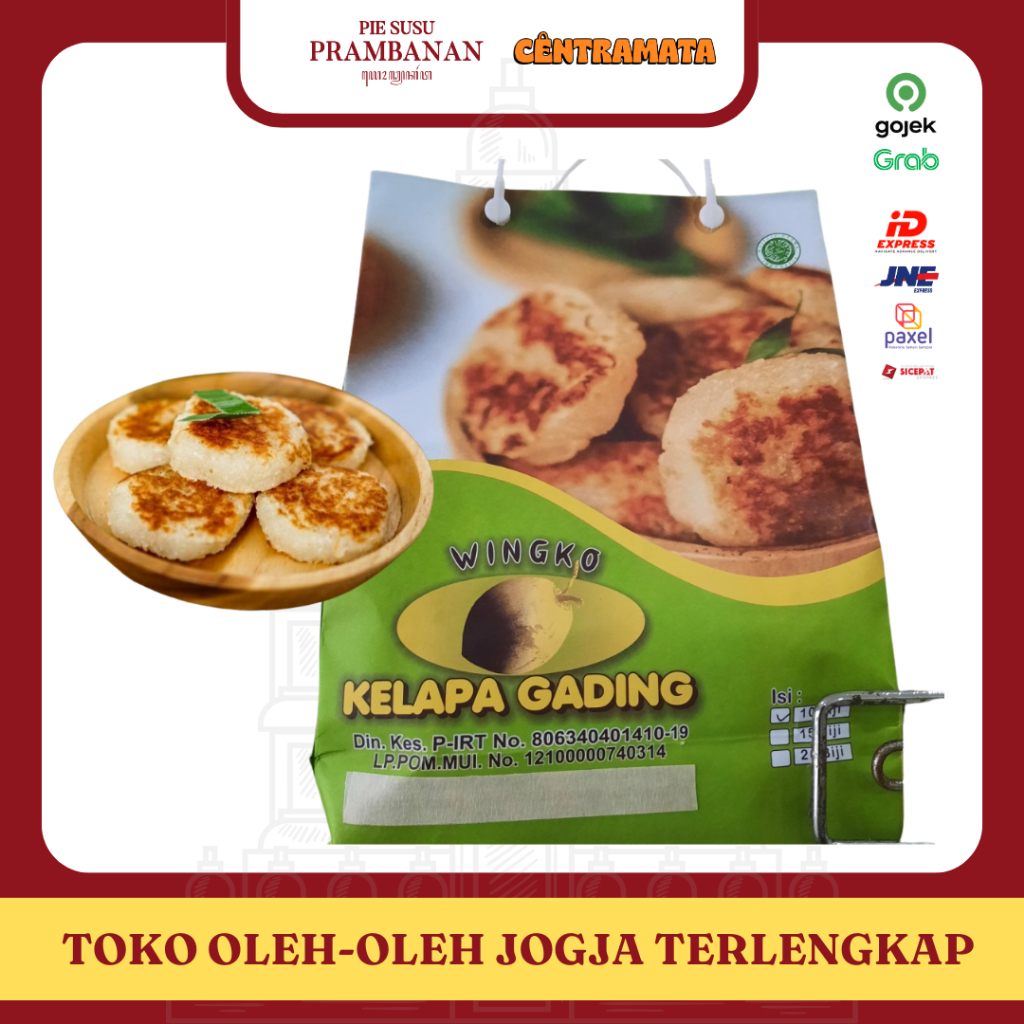 

Wingko Kelapa Gading - Paperbag | Oleh-Oleh khas Jogja